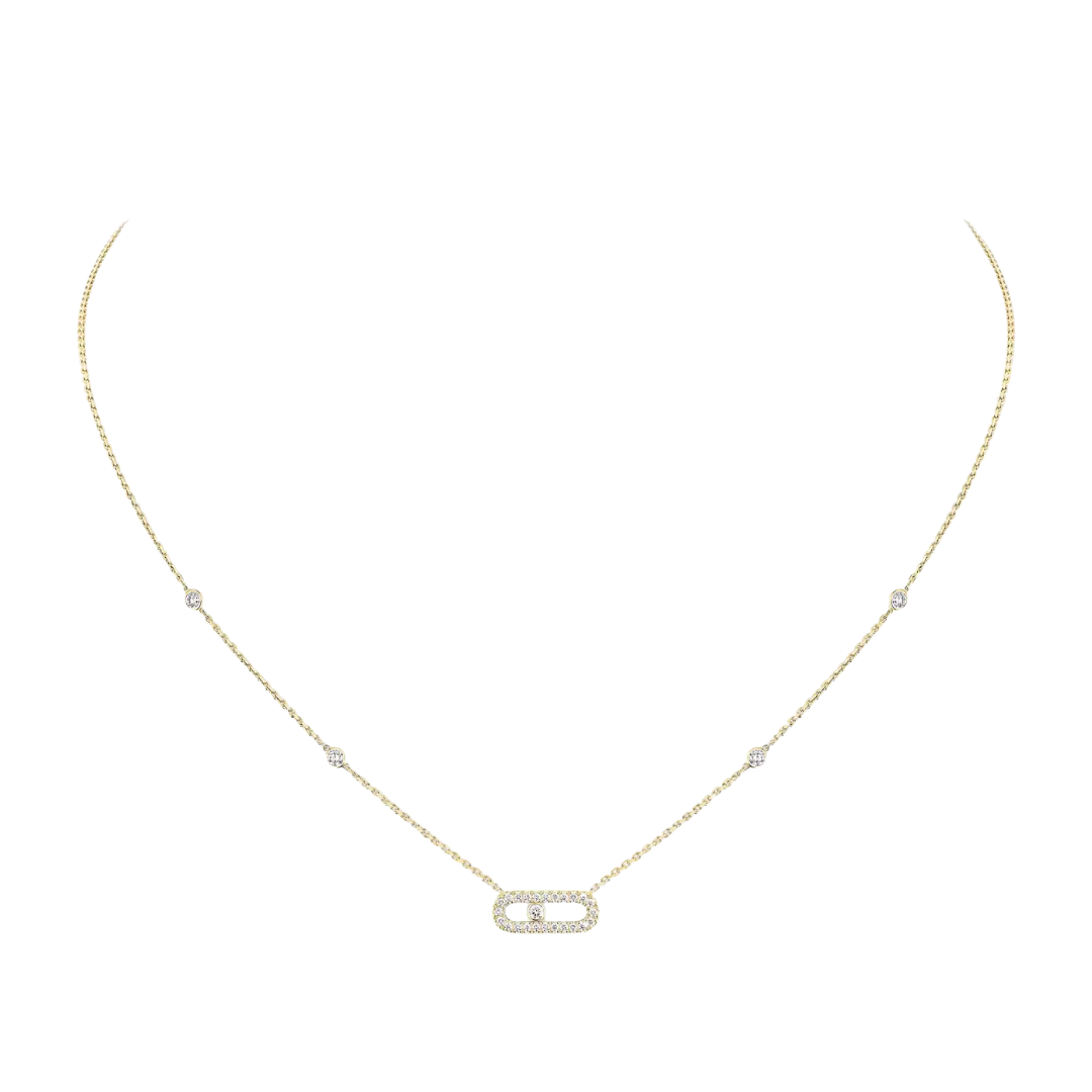 Move Uno Pavé Necklace