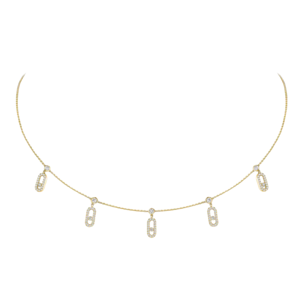 Move Uno Tassel Pavé Choker