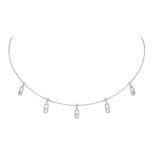 Move Uno Pavé Drop Pendant Choker