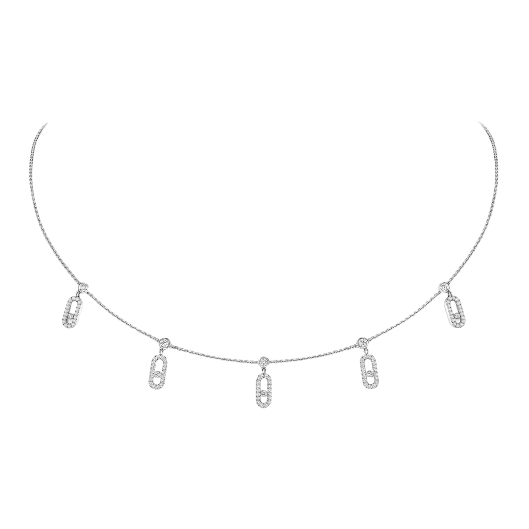 Move Uno Pavé Drop Pendant Choker