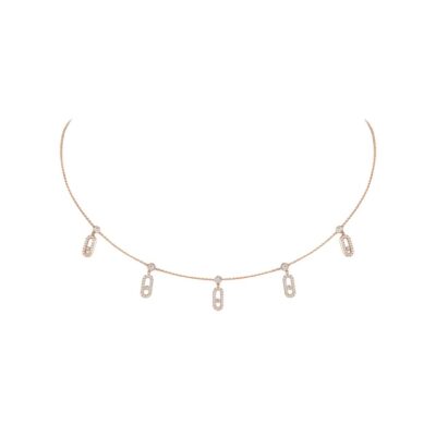Move Uno Pavé Drop Pendant Choker