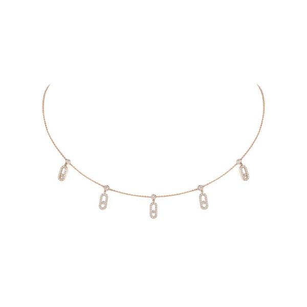 Move Uno Pavé Drop Pendant Choker