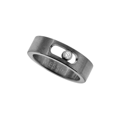 Move Titanium Graphite Small Ring, Size 10
