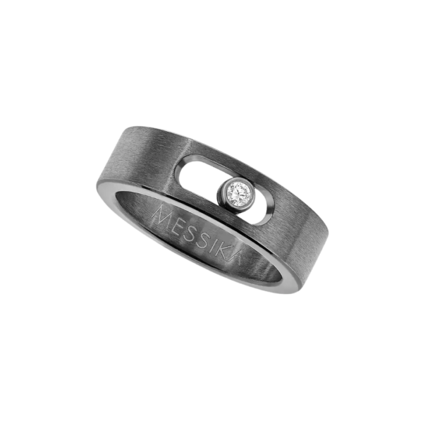 Move Titanium Graphite Small Ring, Size 10