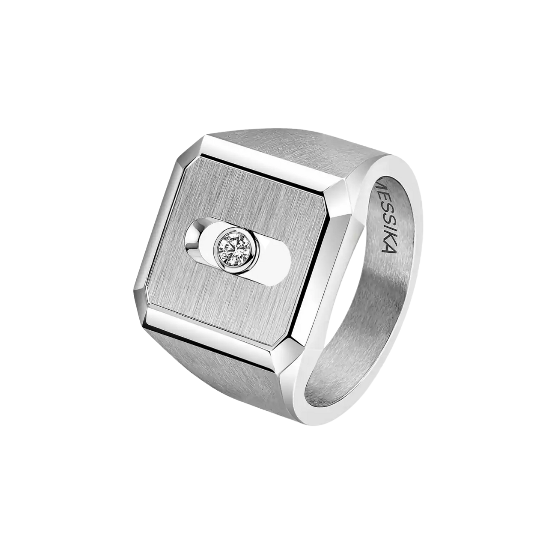 Move Titanium Natural Signet Ring