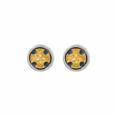 Laconia Cross Stud Earrings