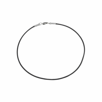 Leather Cord Necklace 16"