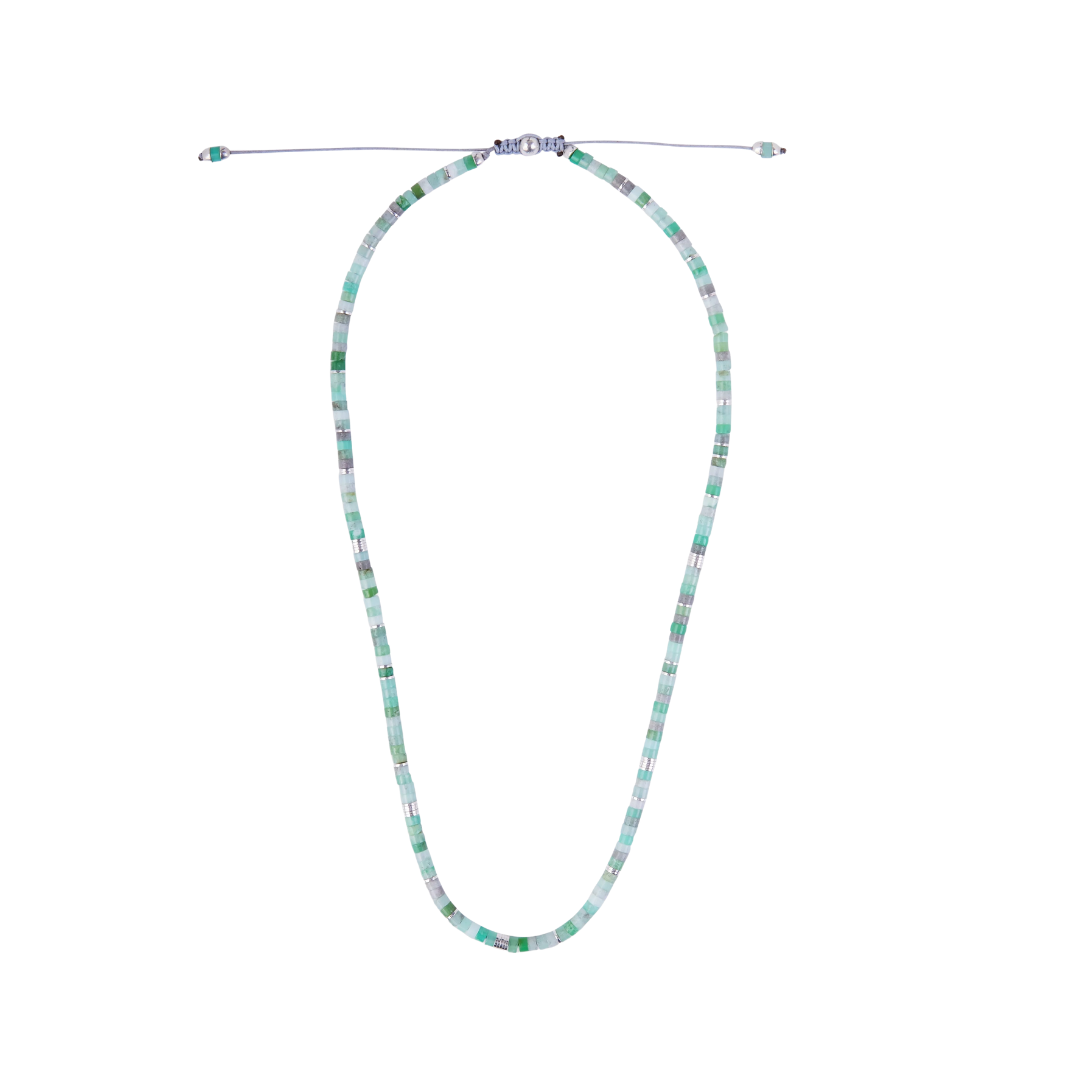 Tucson Necklace with Chrysoprase