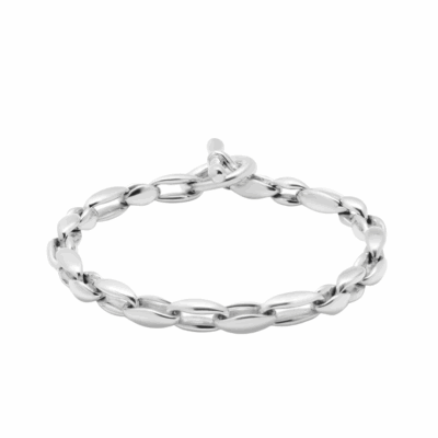 Bradoon Large Mixed Link Bracelet in Large