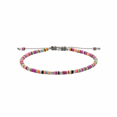 Mini Malli Bracelet Purple Pattern, Medium
