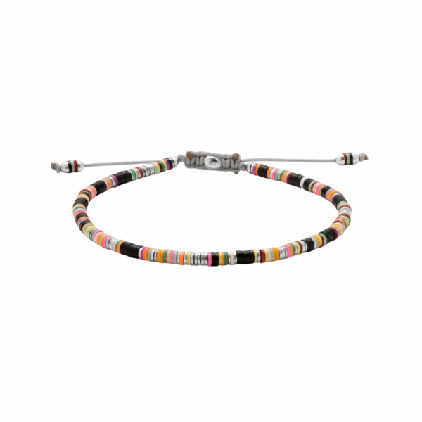 Mini Malli Bracelet Black Pattern, Medium