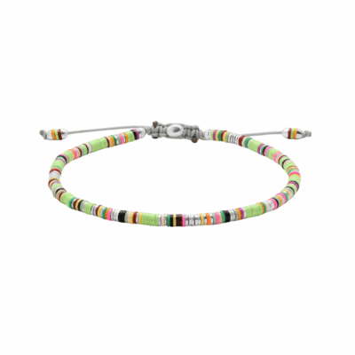 Mini Malli Bracelet Light Green Pattern, Medium