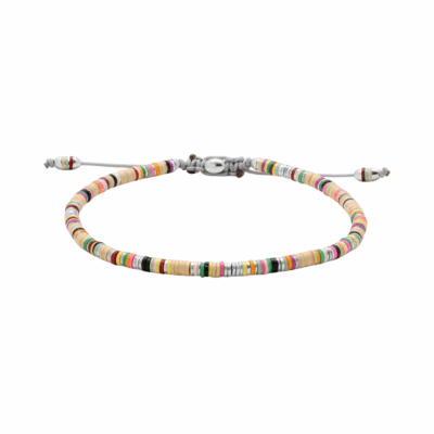 Mini Malli Bracelet Off White Pattern, Medium