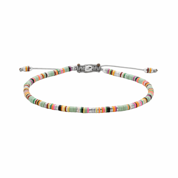 Mini Malli Bracelet Light Blue Pattern, Medium