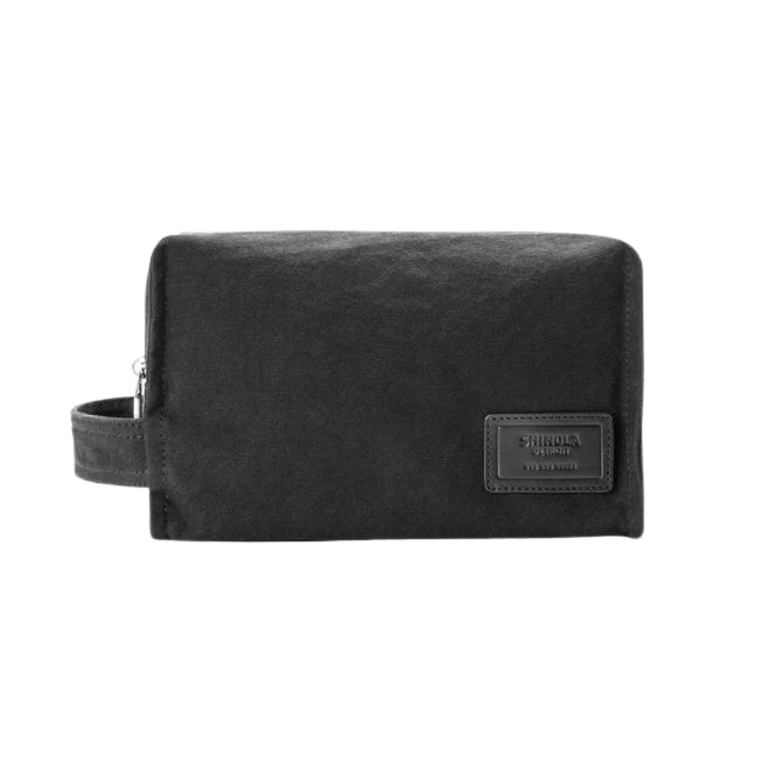 Bert Canvas Double-Zip Toiletry Kit Case