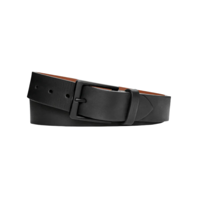 1 1/2" Lightning Bolt Keeper Belt, in Black