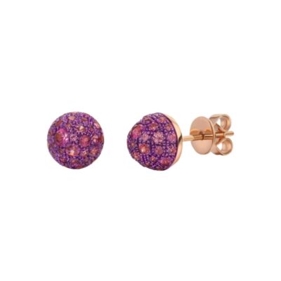Rhodolite Bahia Stud Earrings