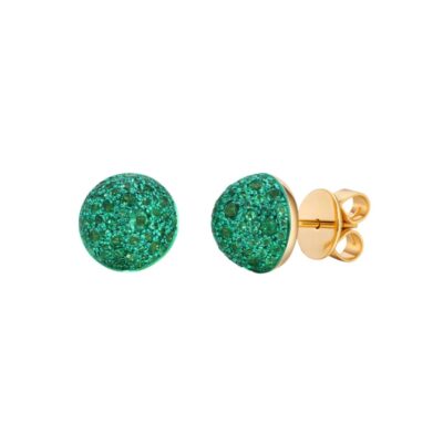 Emerald Bahia Stud Earrings