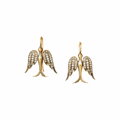 New small swallow earrings