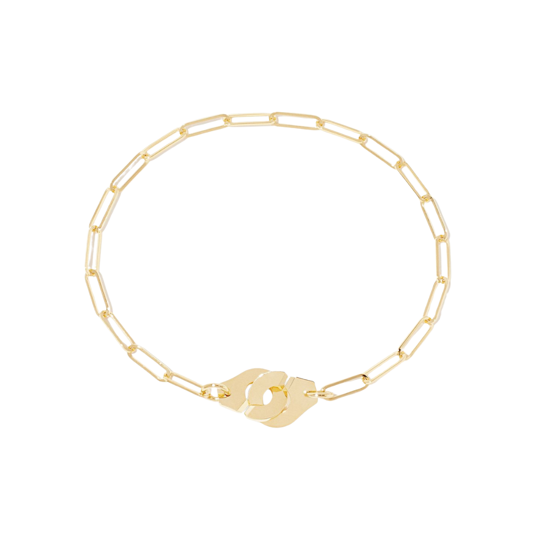 Dinh Van Menottes R10 18KYG Chain Bracelet
