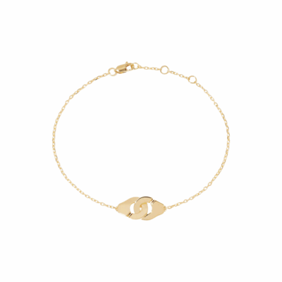 Dinh Van Menottes18K Yellow Gold  Chain Bracelet