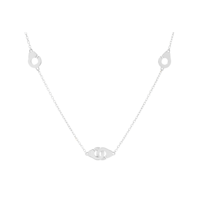 Menottes dinh van multi-motif necklace
