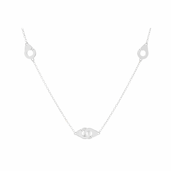 Menottes dinh van multi-motif necklace