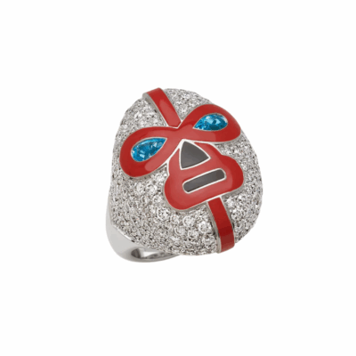 18KWG 'The Destroyer' Wrestler Ring, size 6.5