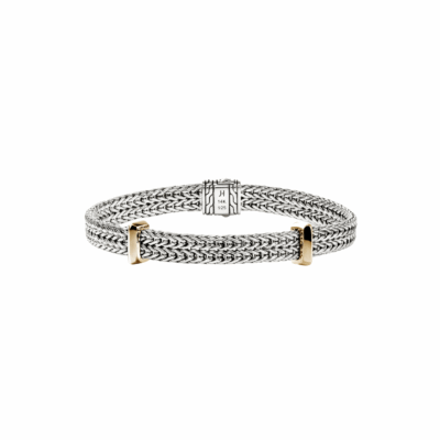 Icon Link 6mm Flat Chain Bracelet, size Medium