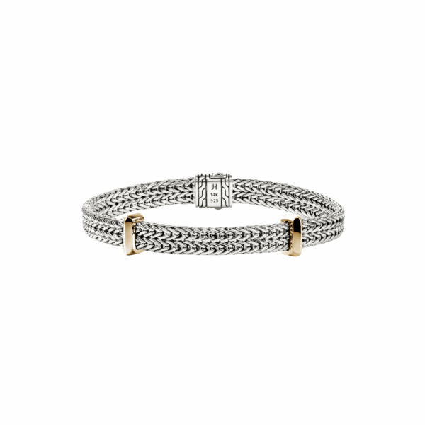 Icon Link 6mm Flat Chain Bracelet, size Medium