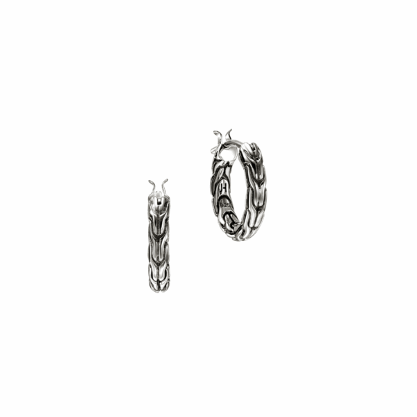 Sterling Silver Essentials 14mm Hoop Earrings