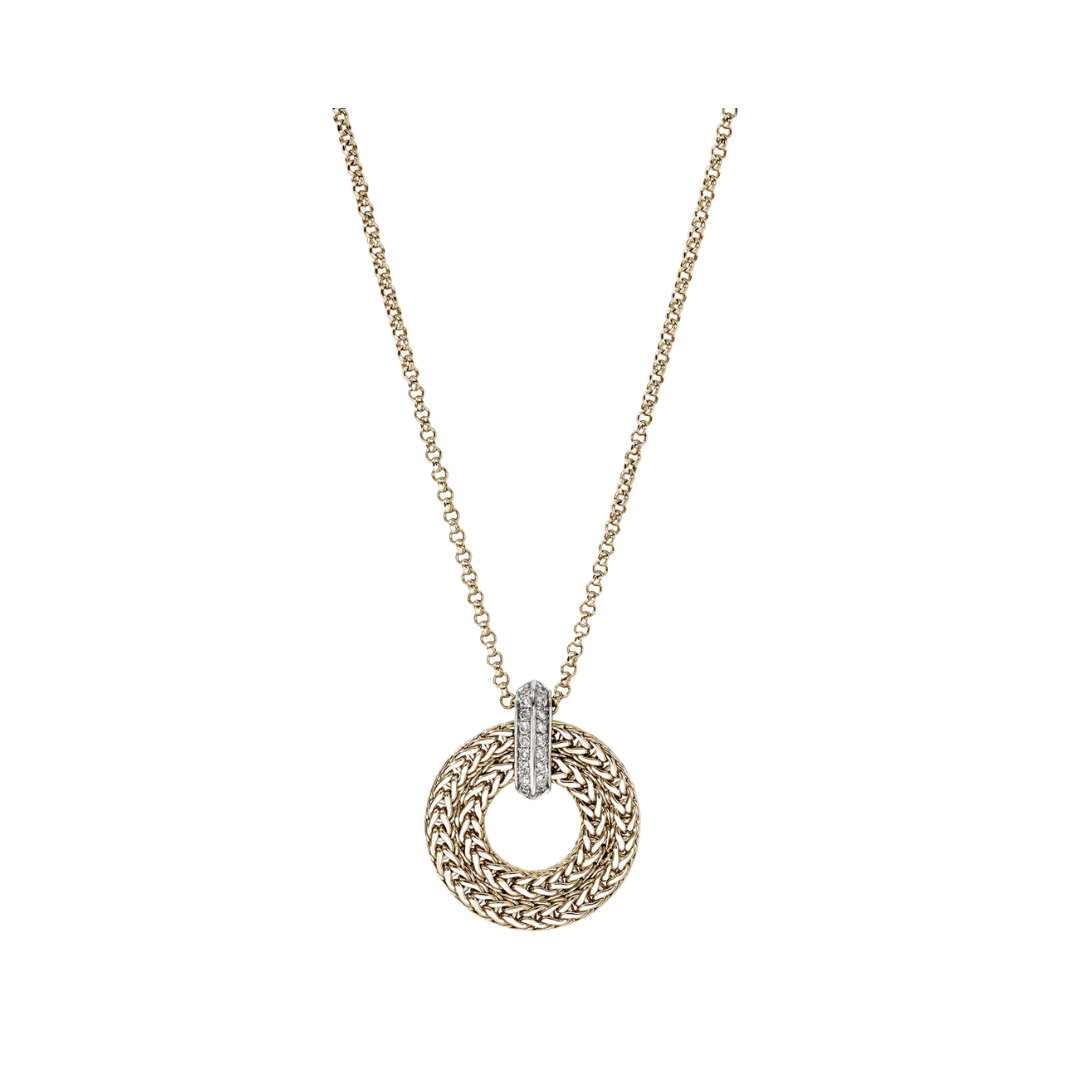 John Hardy’s Essentials Icon Link Pendant Necklace