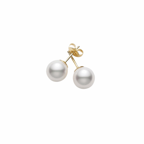 Mikimoto’s 7.5–8mm A+ Pearl Stud Earrings