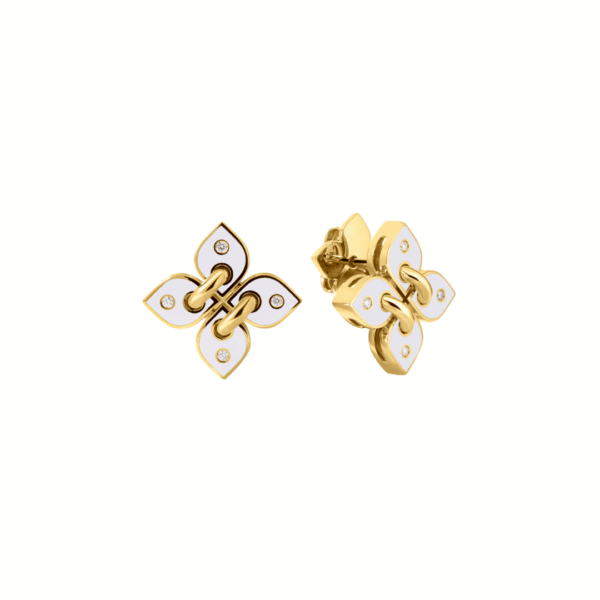 Roberto Coin’s Love in Verona stud earrings