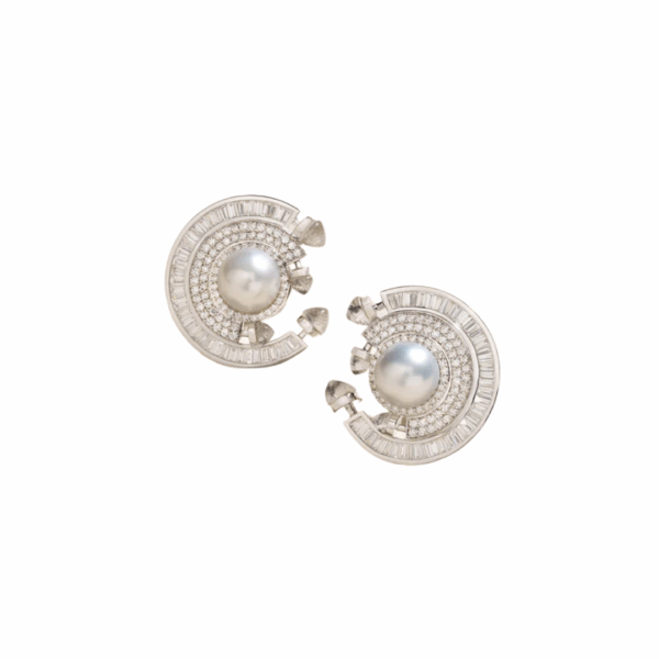 Chakra Earrings, Pearl