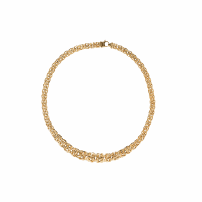The 18K yellow gold Empress necklace