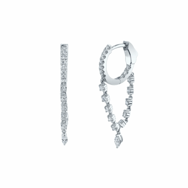 Anita Ko’s Sienna huggie earrings