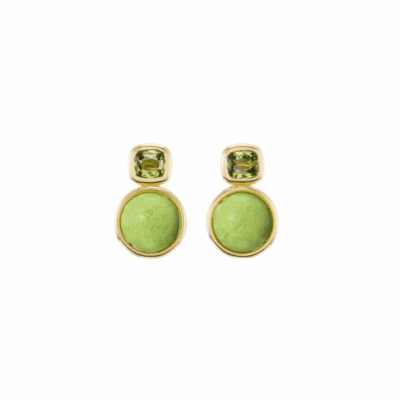 Brent Neale 18K Yellow Gold Marker Earrings
