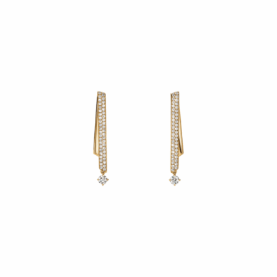 INSIDE/OUT Diamond Stiletto Flip Petite Earrings
