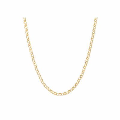 14KYG 3.75mm Rolo Chain