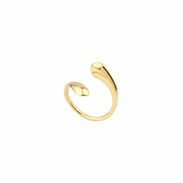Kloto  Fluid Ring in 18K Yellow Gold Size 7