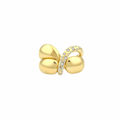 Kloto 18K Yellow Gold Millenia Ring  with  Diamonds Size 7.5