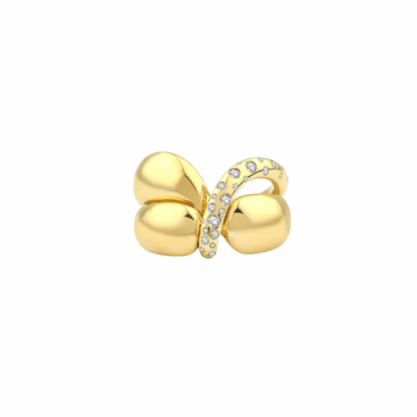Kloto 18K Yellow Gold Millenia Ring  with  Diamonds Size 7.5