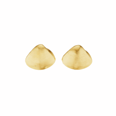 Large 70's Shell Stud Earrings