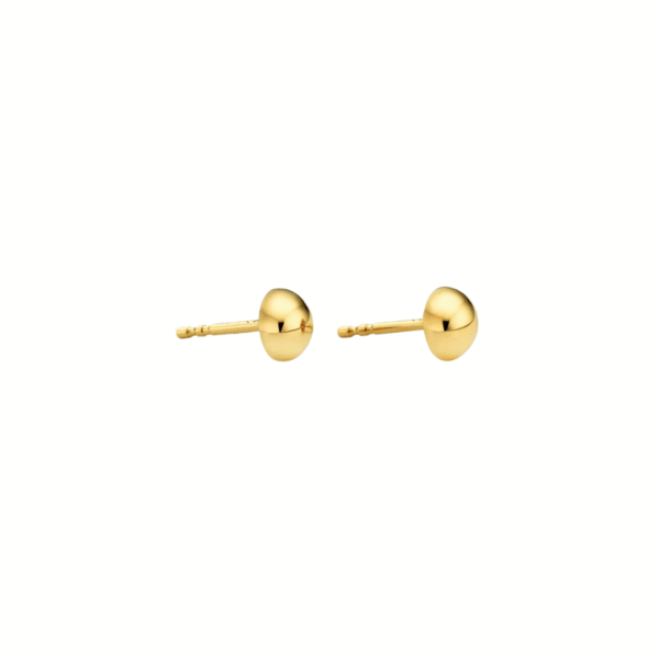 Cadar's 18KYG 6mm Psyche Stud Earrings