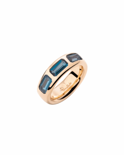 Iconica London Blue Topaz Ring