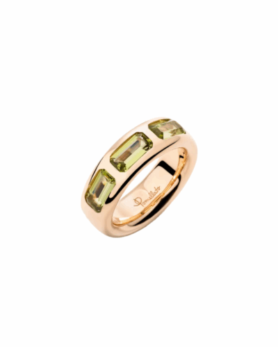 Iconica 18K Rose Gold Peridot Ring