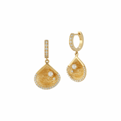 Renna Chappy Huggie Hoops