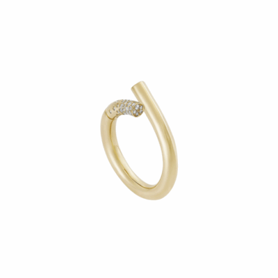 Oera Pave with Diamonds Ring, size 7