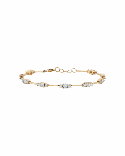 Dana Rebecca Ava Bea Trio Interval Tennis Bracelet